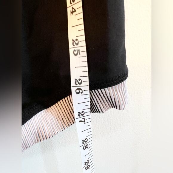 Free People Hardio Cardio Shortsie Romper black ribbed summer workout yoga gym M - Picture 8 of 10